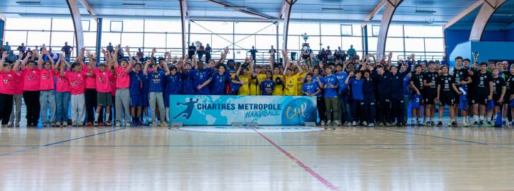 Retour sur la 1ère édition de la Chartres Métropole Handball Cup