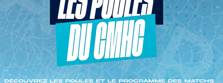 Les poules et programme des matchs de la Chartres Métropole Handball Cup.